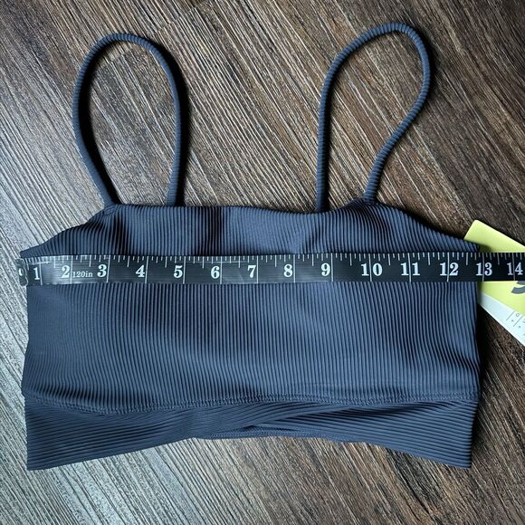 Women's Light Support Soft Ribbed Bra - All in Motion™ Small S Dark Blue NWT - Picture 7 of 10